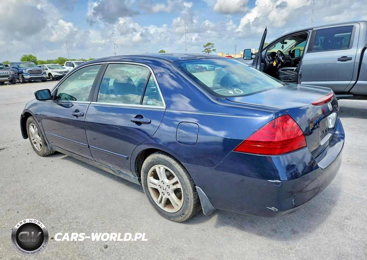 2007 Honda Accord Se VIN:JHMCM563X7C009019 - 2