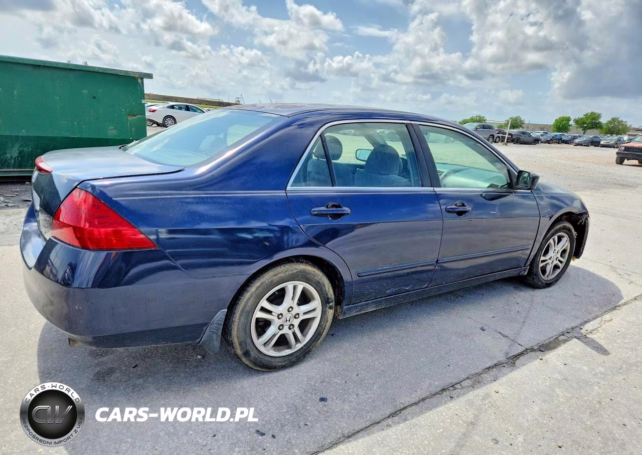 2007 Honda Accord Se VIN:JHMCM563X7C009019 - 3