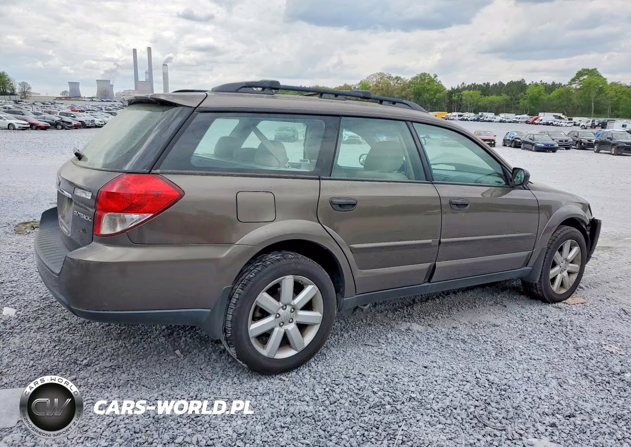 2008 Subaru Outback 2.5I VIN:4S4BP61CX87339640 - 3