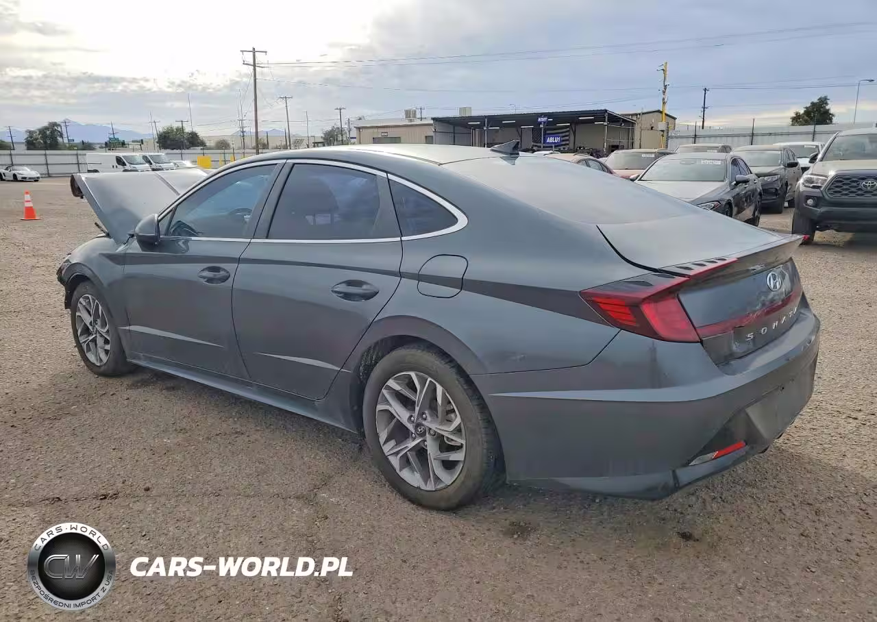 2021 Hyundai Sonata Sel VIN:KMHL64JA9MA166734 - 2