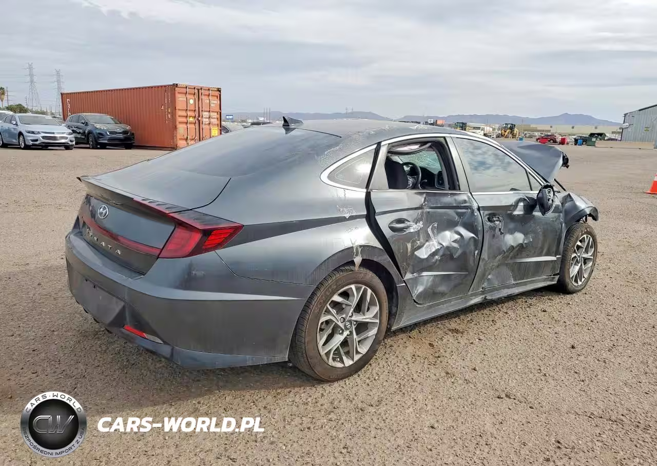 2021 Hyundai Sonata Sel VIN:KMHL64JA9MA166734 - 3