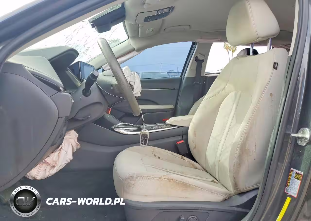 2021 Hyundai Sonata Sel VIN:KMHL64JA9MA166734 - 7