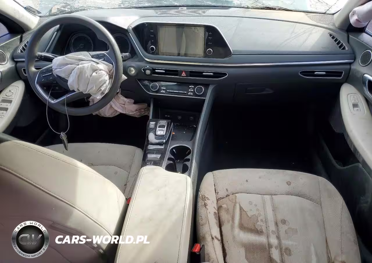 2021 Hyundai Sonata Sel VIN:KMHL64JA9MA166734 - 8