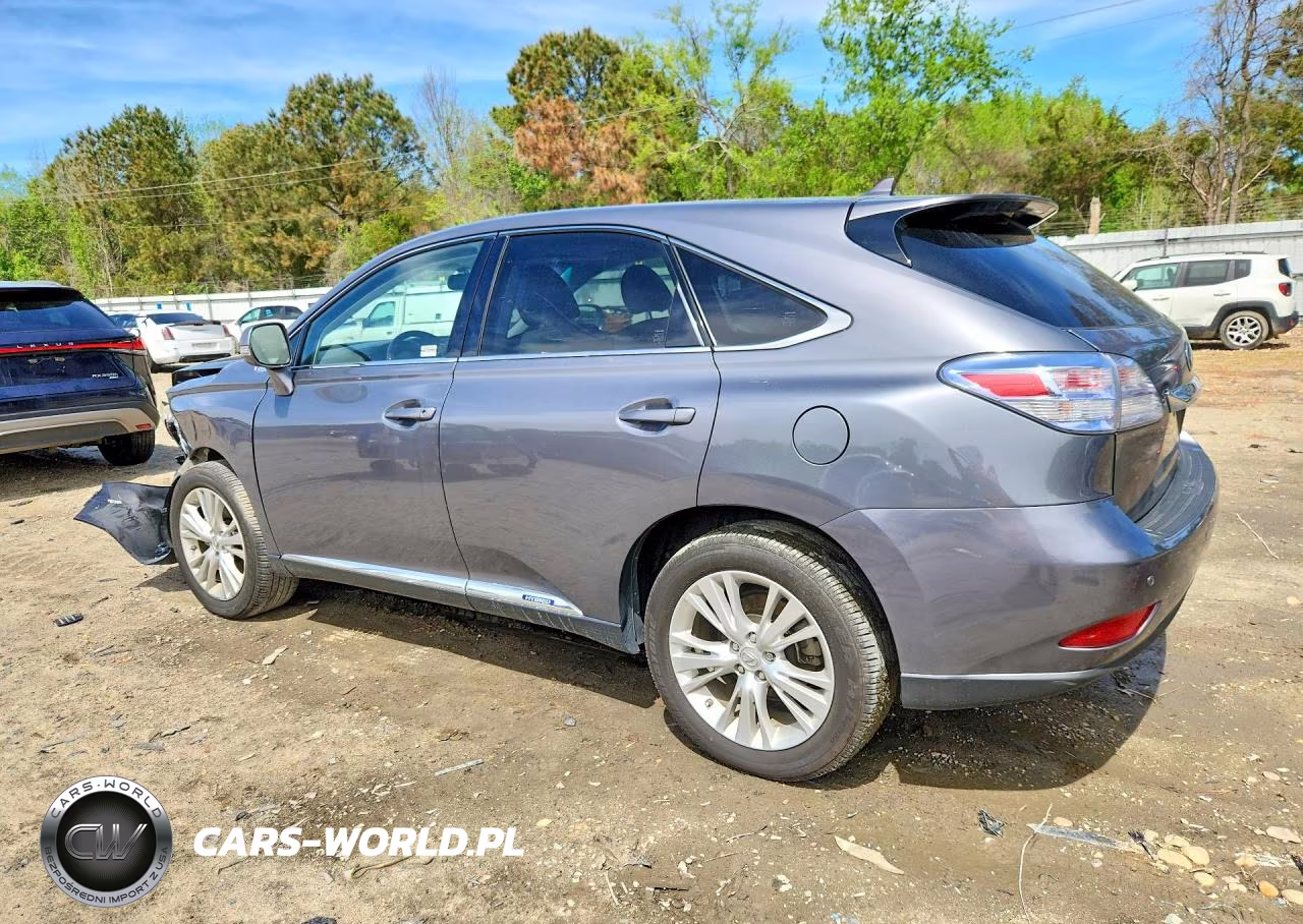 2012 Lexus Rx 450H Base VIN:JTJZB1BA4C2406818 - 2