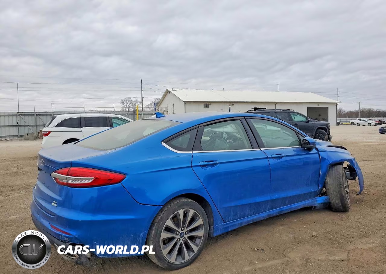 2020 Ford Fusion Se VIN:3FA6P0T95LR191506 - 3