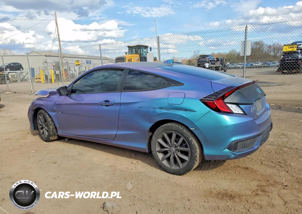 2020 Honda Civic Ex VIN:2HGFC3B3XLH350554 - 2
