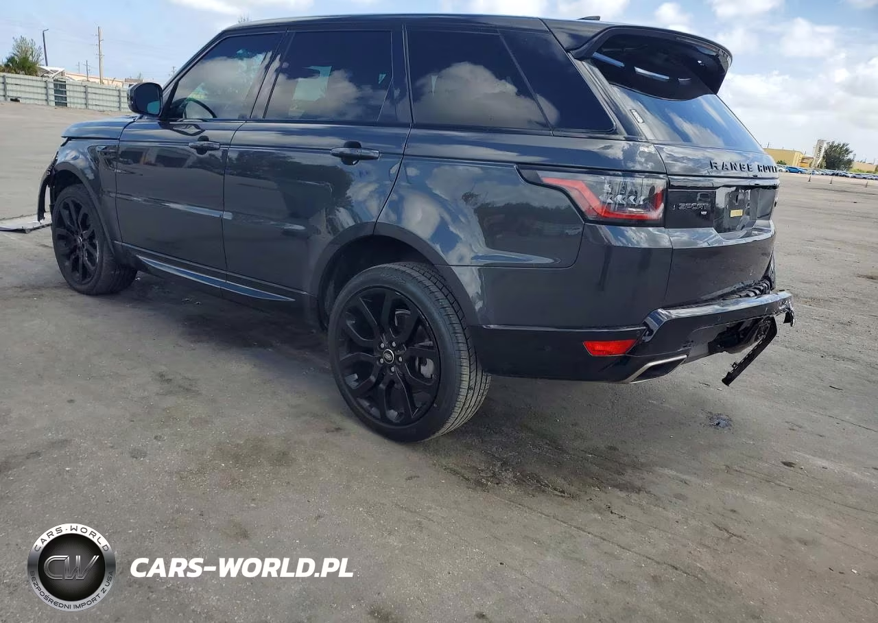 2021 Land Rover Range Rover Sport Hse Silver Edition VIN:SALWR2SU2MA791071 - 2