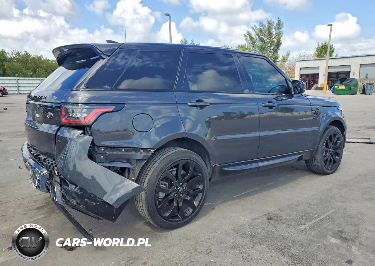 2021 Land Rover Range Rover Sport Hse Silver Edition VIN:SALWR2SU2MA791071 - 3