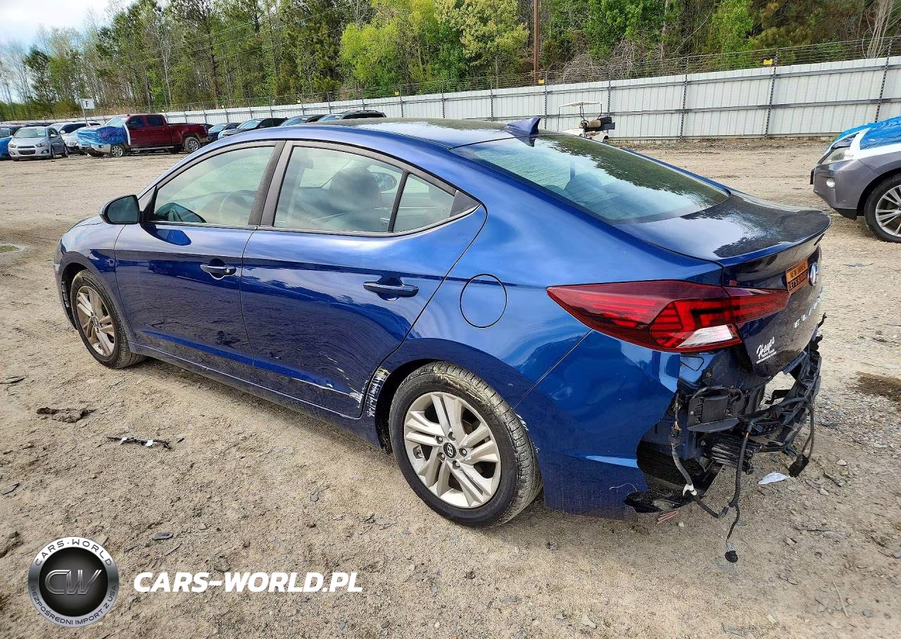 2019 Hyundai Elantra Sel VIN:5NPD84LF9KH483561 - 2