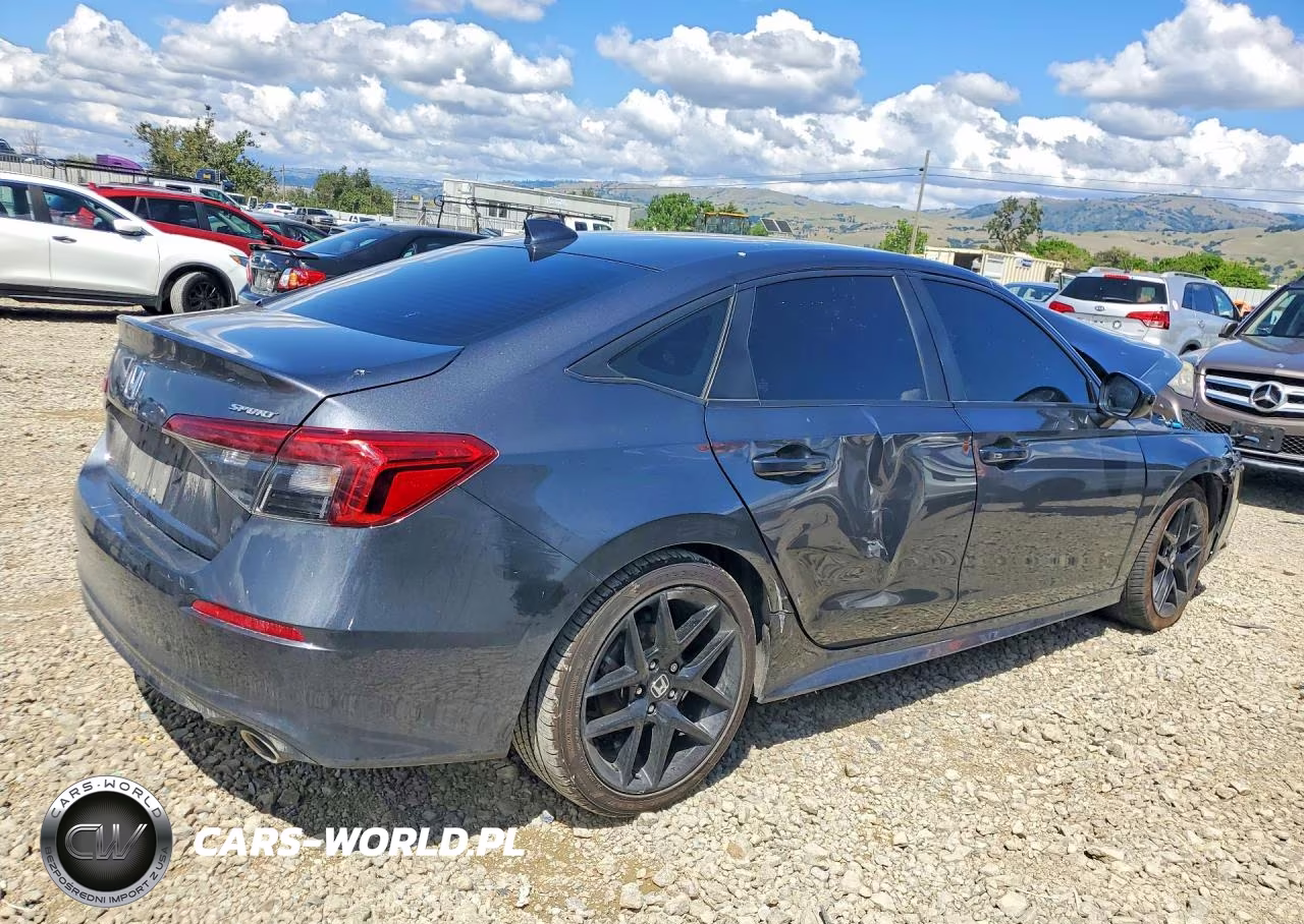 2022 Honda Civic Sport VIN:2HGFE2F5XNH579366 - 3