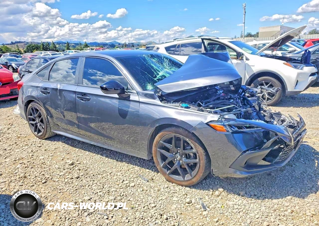 2022 Honda Civic Sport VIN:2HGFE2F5XNH579366 - 4