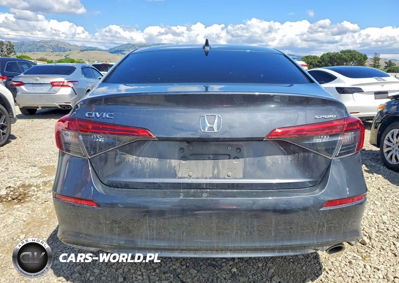 2022 Honda Civic Sport VIN:2HGFE2F5XNH579366 - 6
