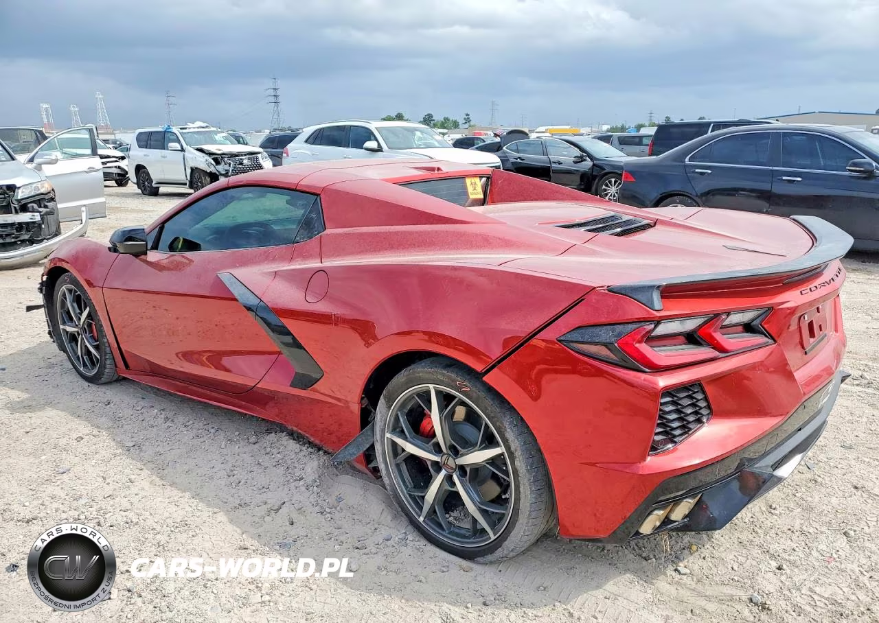 2022 Chevrolet Corvette Stingray 3Lt VIN:1G1YC3D40N5123292 - 2