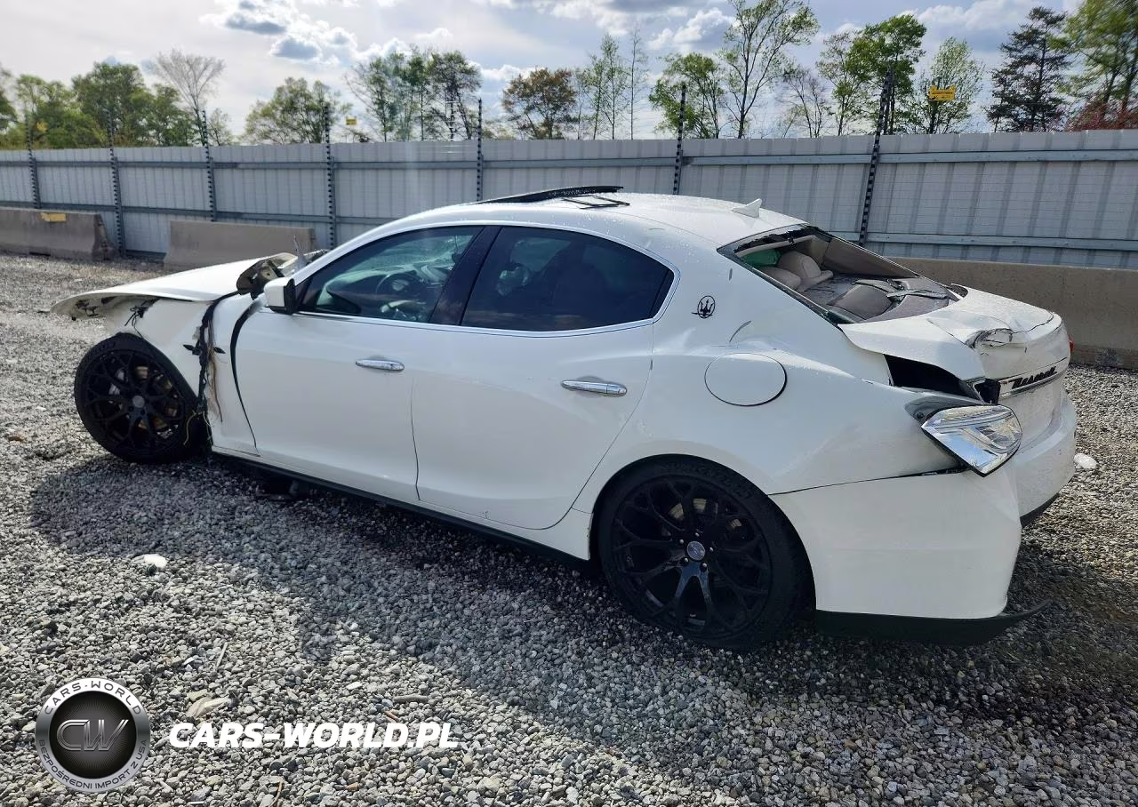 2014 Maserati Ghibli VIN:ZAM57XSA3E1086109 - 2