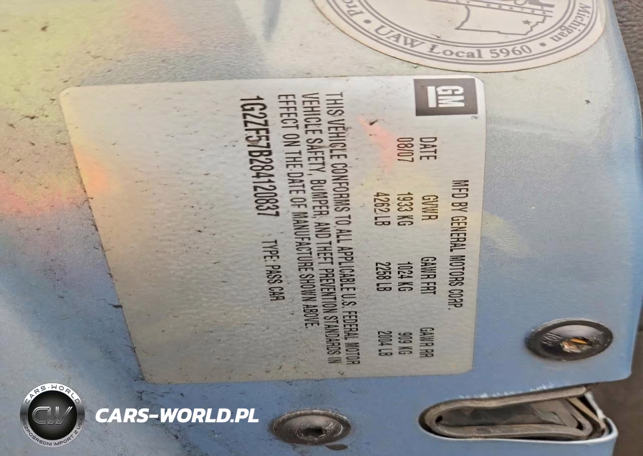 2008 Pontiac G6 Value Leader VIN:1G2ZF57B284120837 - 12