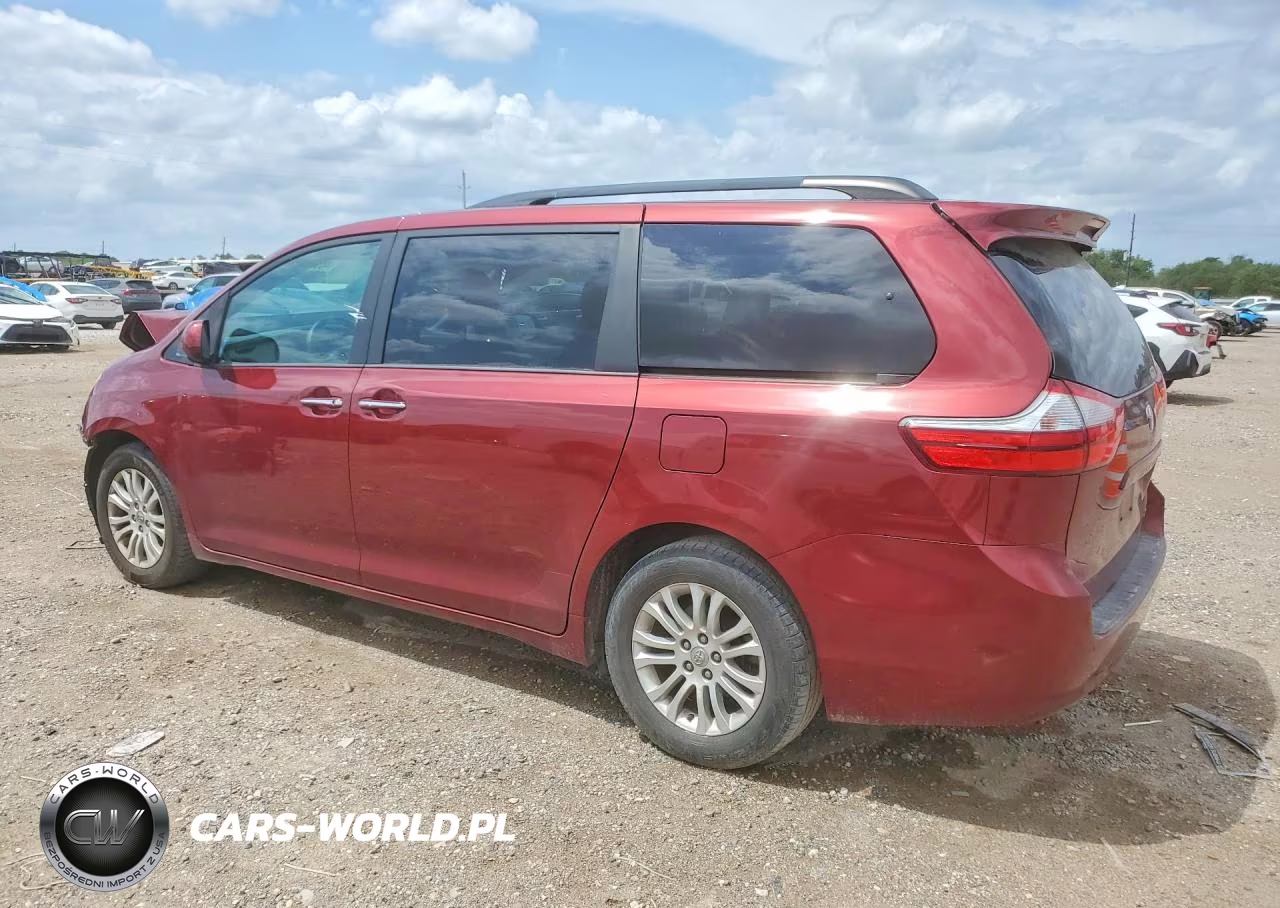 2017 Toyota Sienna Xle 8-Passenger VIN:5TDYZ3DC0HS852422 - 2