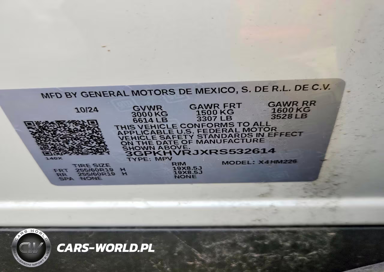 2024 Honda Prologue Ex VIN:3GPKHVRJXRS532614 - 12