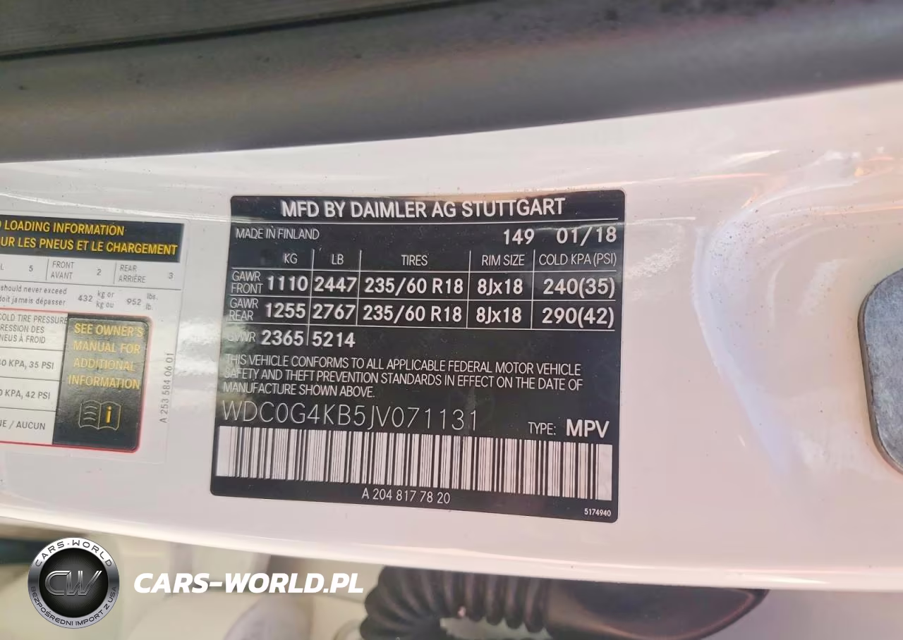 2018 Mercedes-Benz Glc 300 4Matic VIN:WDC0G4KB5JV071131 - 14