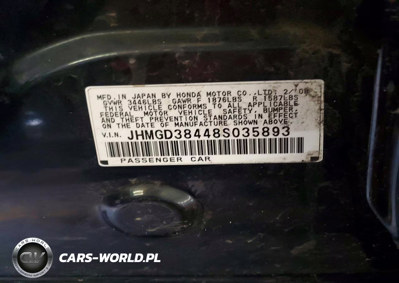 2008 Honda Fit VIN:JHMGD38448S035893 - 13