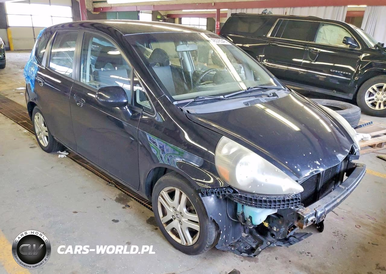 2008 Honda Fit VIN:JHMGD38448S035893 - 4