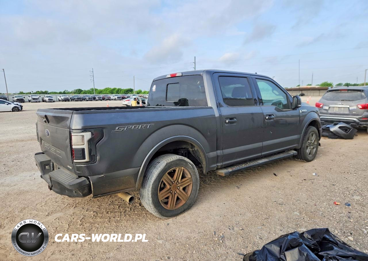 2019 Ford F150 Supercrew VIN:1FTEW1C45KKC11825 - 3
