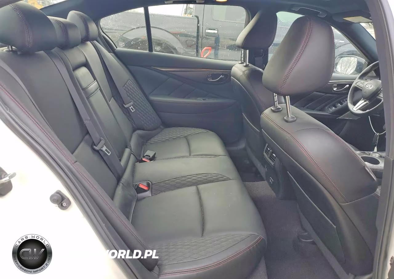 2021 Infiniti Q50 Red Sport 400 VIN:JN1FV7DR1MM880995 - 10