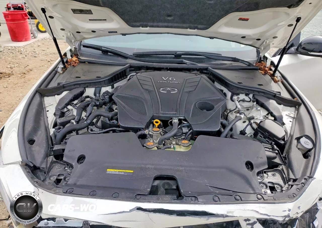 2021 Infiniti Q50 Red Sport 400 VIN:JN1FV7DR1MM880995 - 11