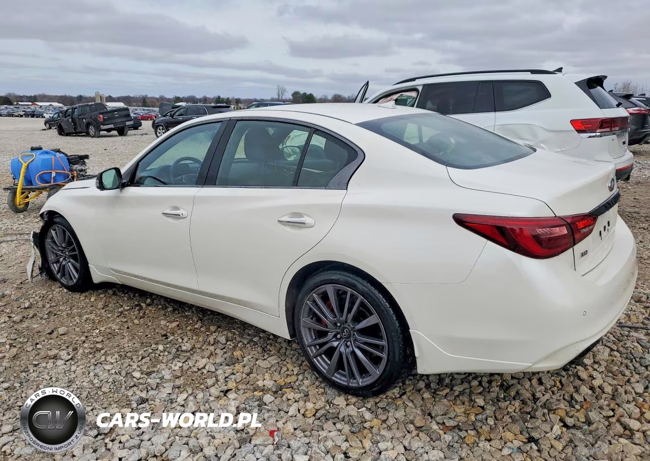 2021 Infiniti Q50 Red Sport 400 VIN:JN1FV7DR1MM880995 - 2