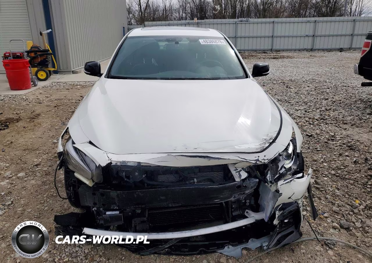 2021 Infiniti Q50 Red Sport 400 VIN:JN1FV7DR1MM880995 - 5