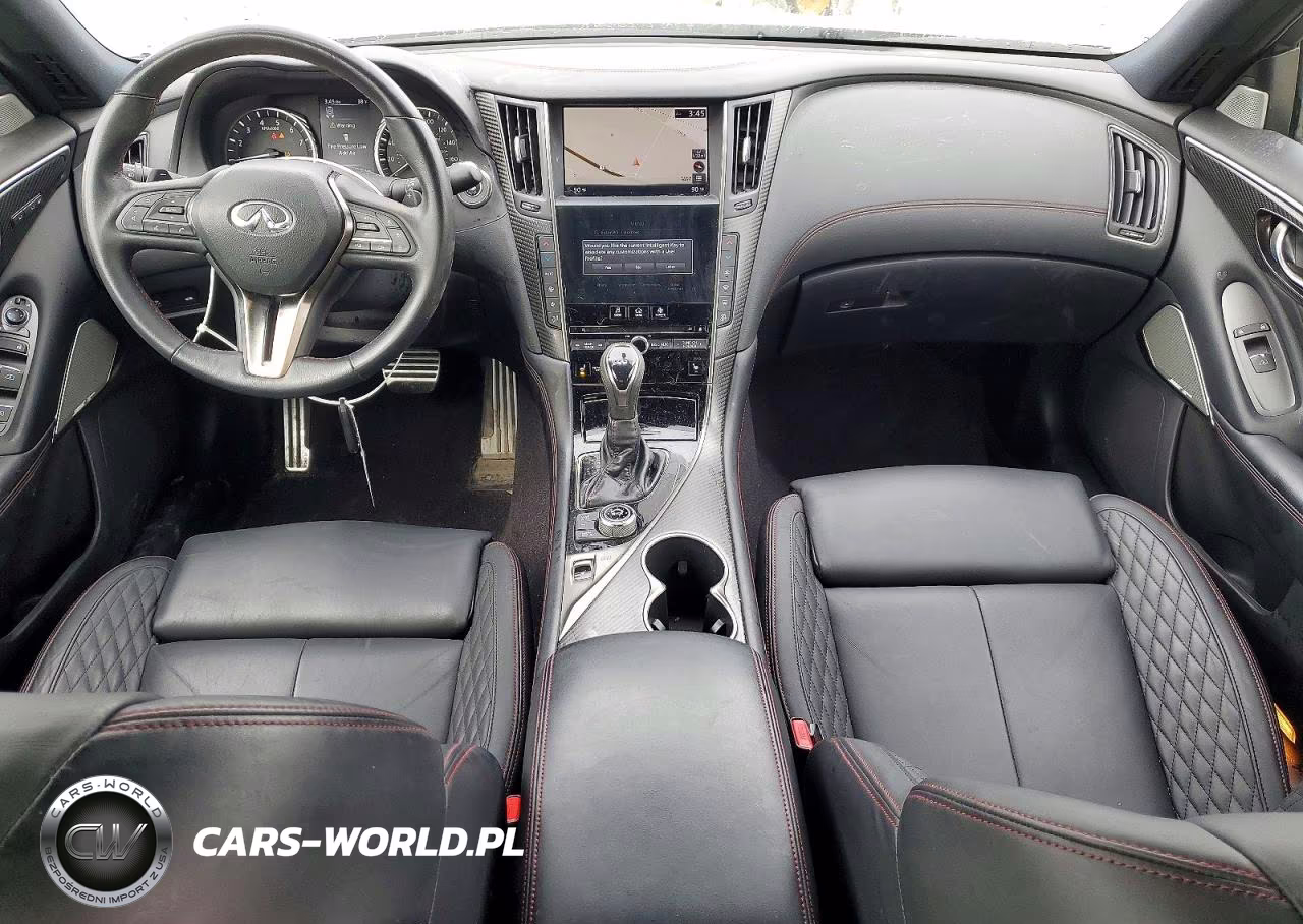 2021 Infiniti Q50 Red Sport 400 VIN:JN1FV7DR1MM880995 - 8