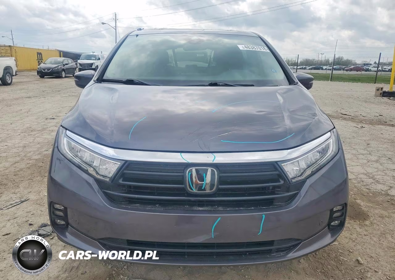 2021 Honda Odyssey Touring VIN:5FNRL6H85MB025978 - 5