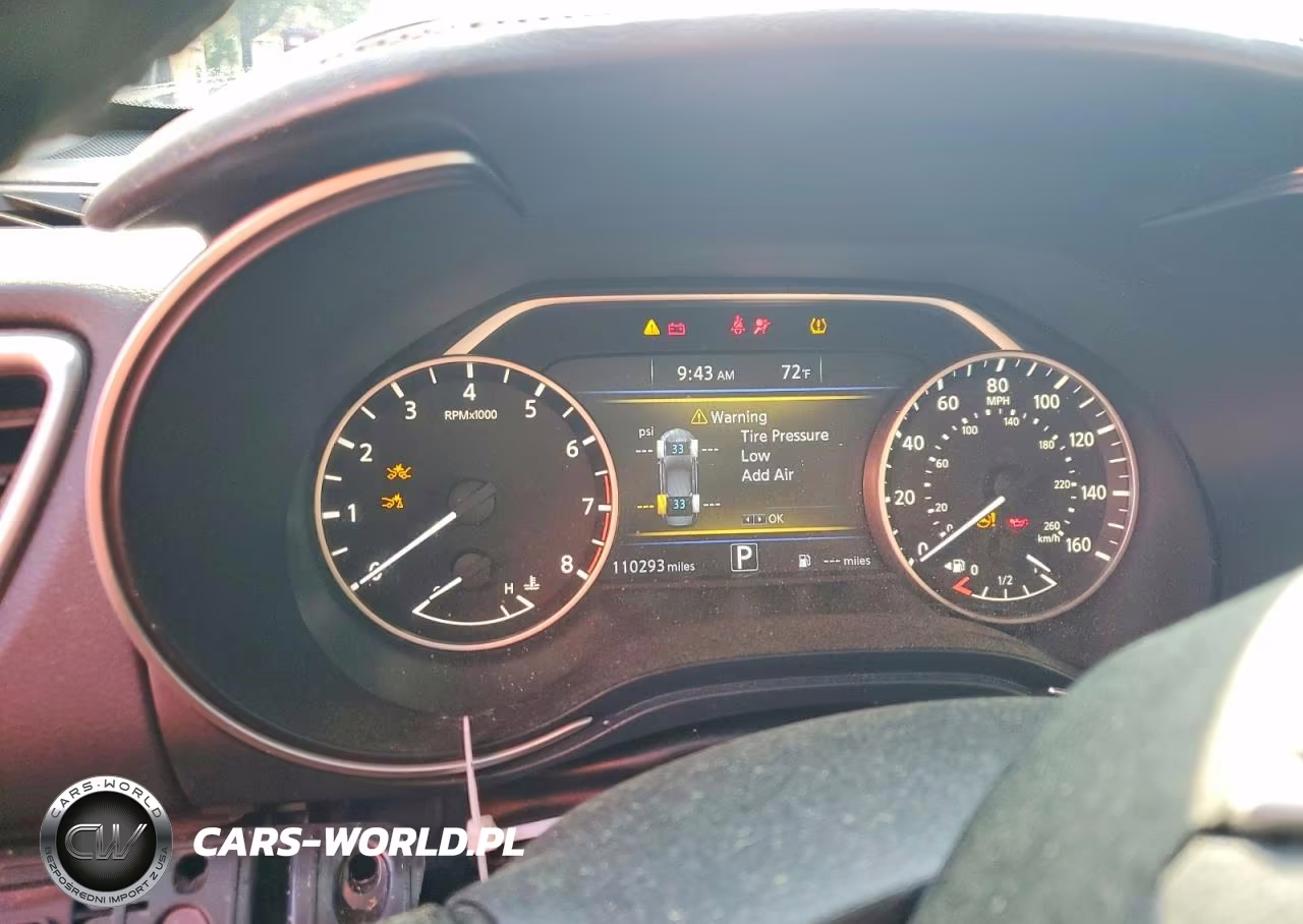 2021 Nissan Maxima 3.5 Sv VIN:1N4AA6CV8MC503393 - 9