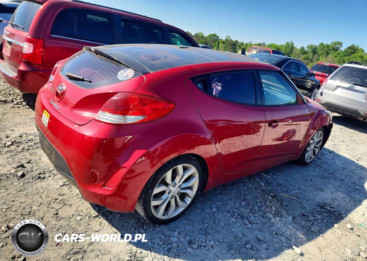 2012 Hyundai Veloster Base VIN:KMHTC6AD9CU028896 - 3