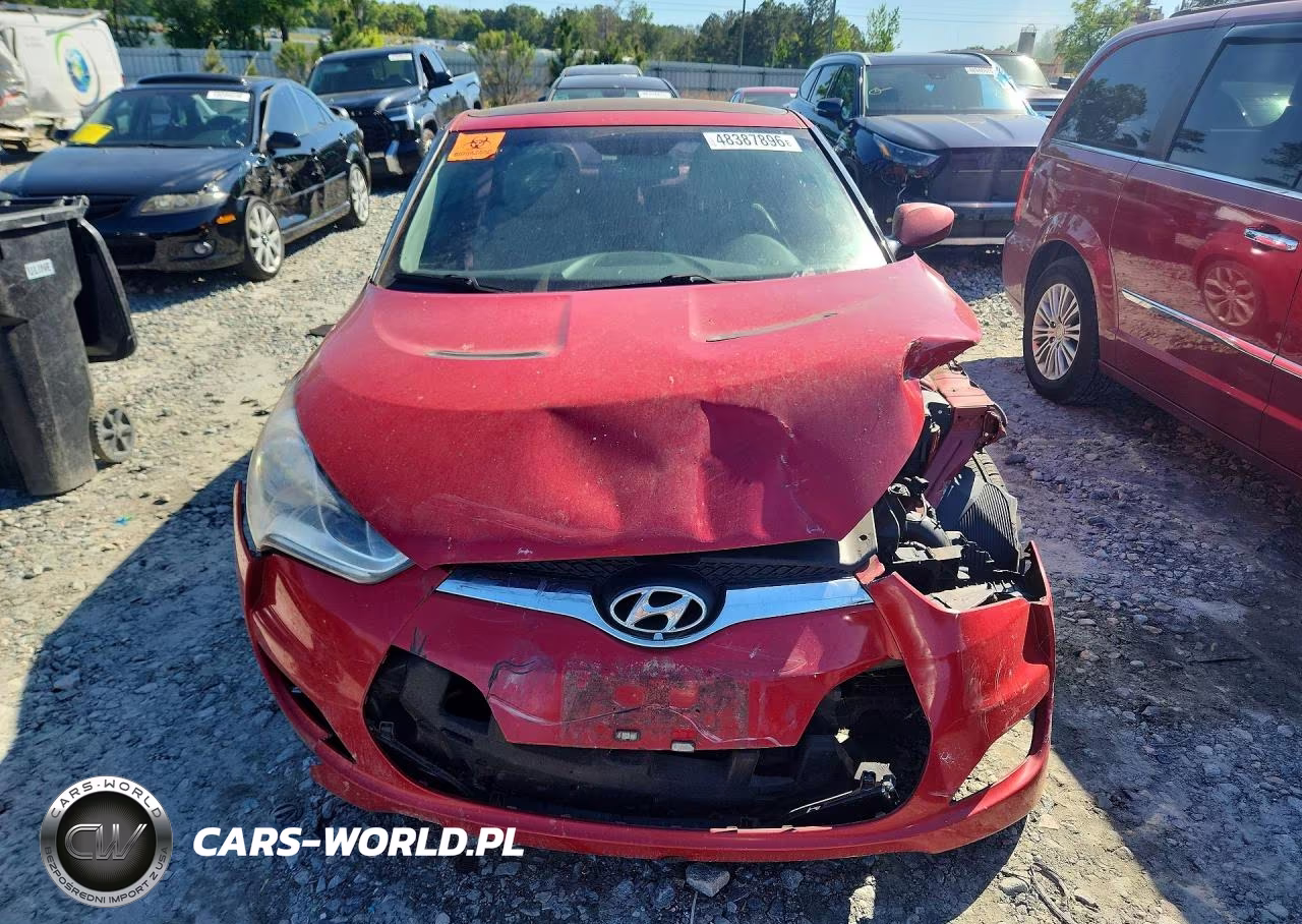 2012 Hyundai Veloster Base VIN:KMHTC6AD9CU028896 - 5