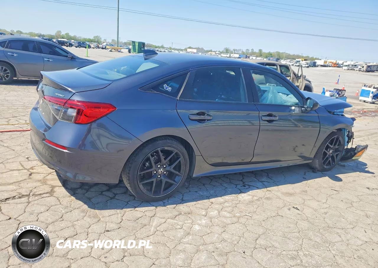 2022 Honda Civic Sport VIN:2HGFE2F55NH536442 - 3