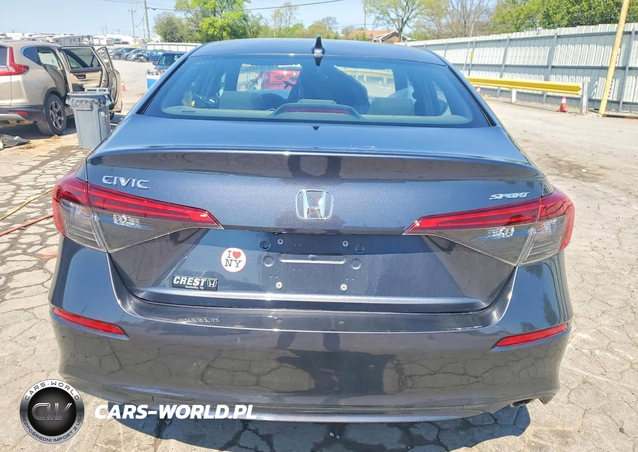 2022 Honda Civic Sport VIN:2HGFE2F55NH536442 - 6