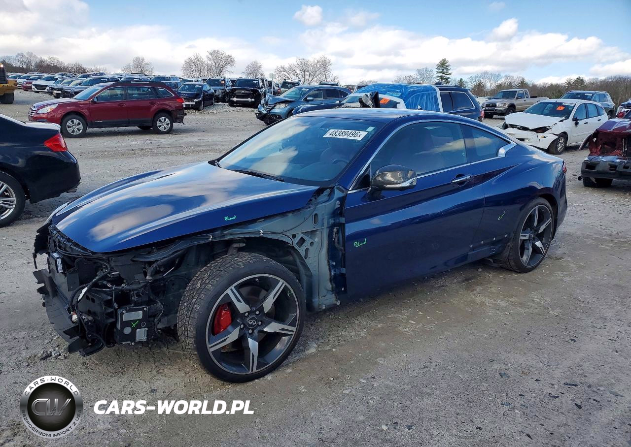 2018 Infiniti Q60 Red Sport 400