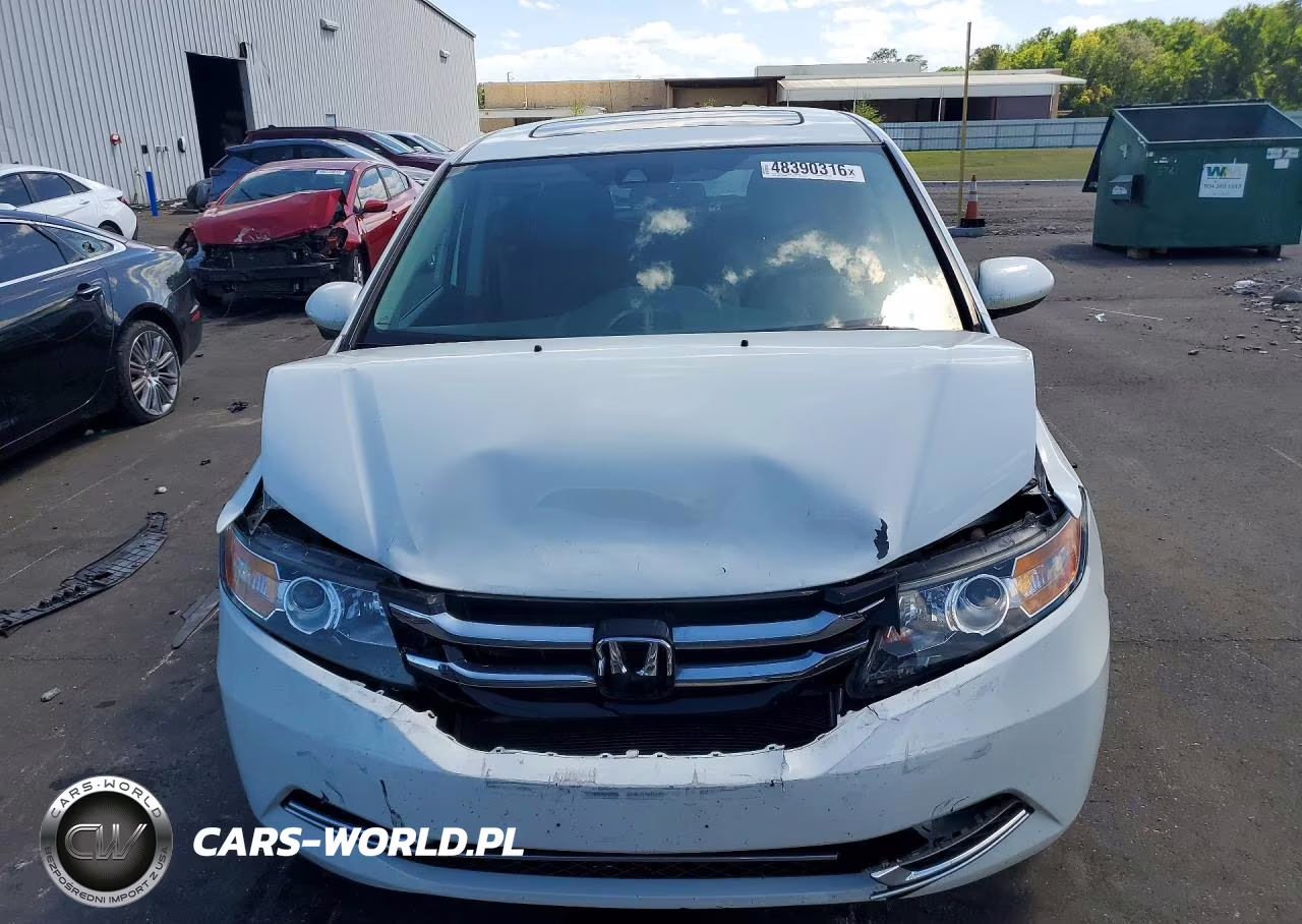 2015 Honda Odyssey Exl VIN:5FNRL5H68FB021161 - 5