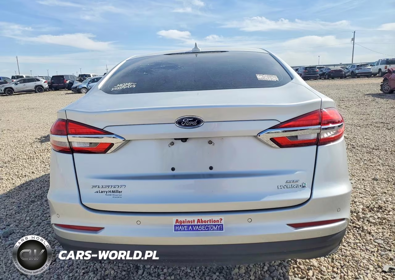 2019 Ford Fusion Se VIN:3FA6P0LU2KR204523 - 6