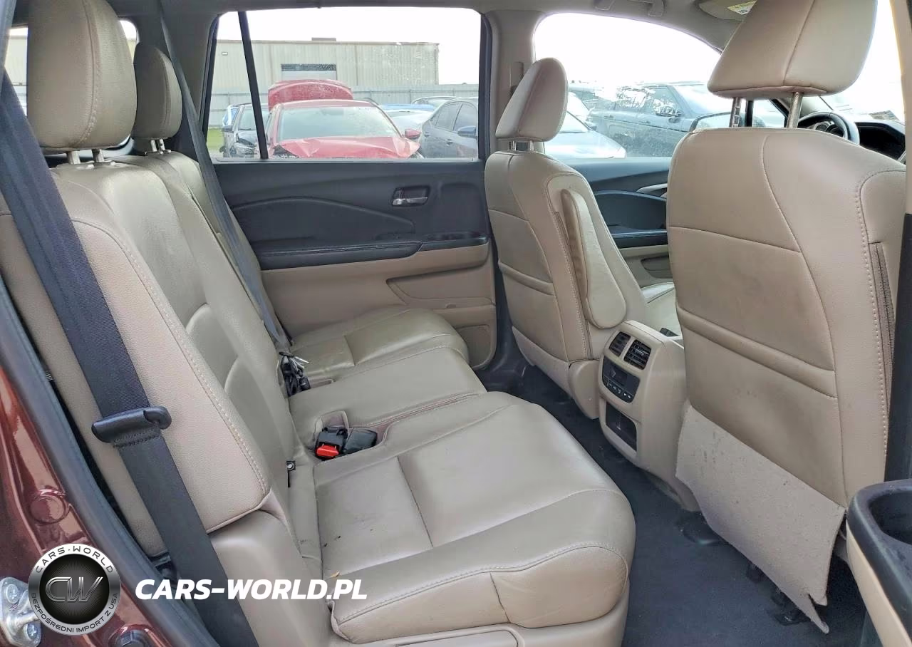 2017 Honda Pilot Exl VIN:5FNYF5H55HB037265 - 11