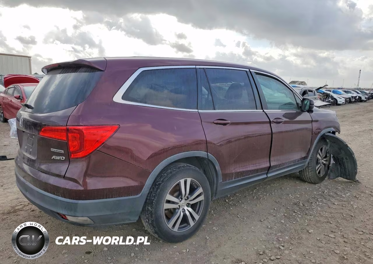 2017 Honda Pilot Exl VIN:5FNYF5H55HB037265 - 3