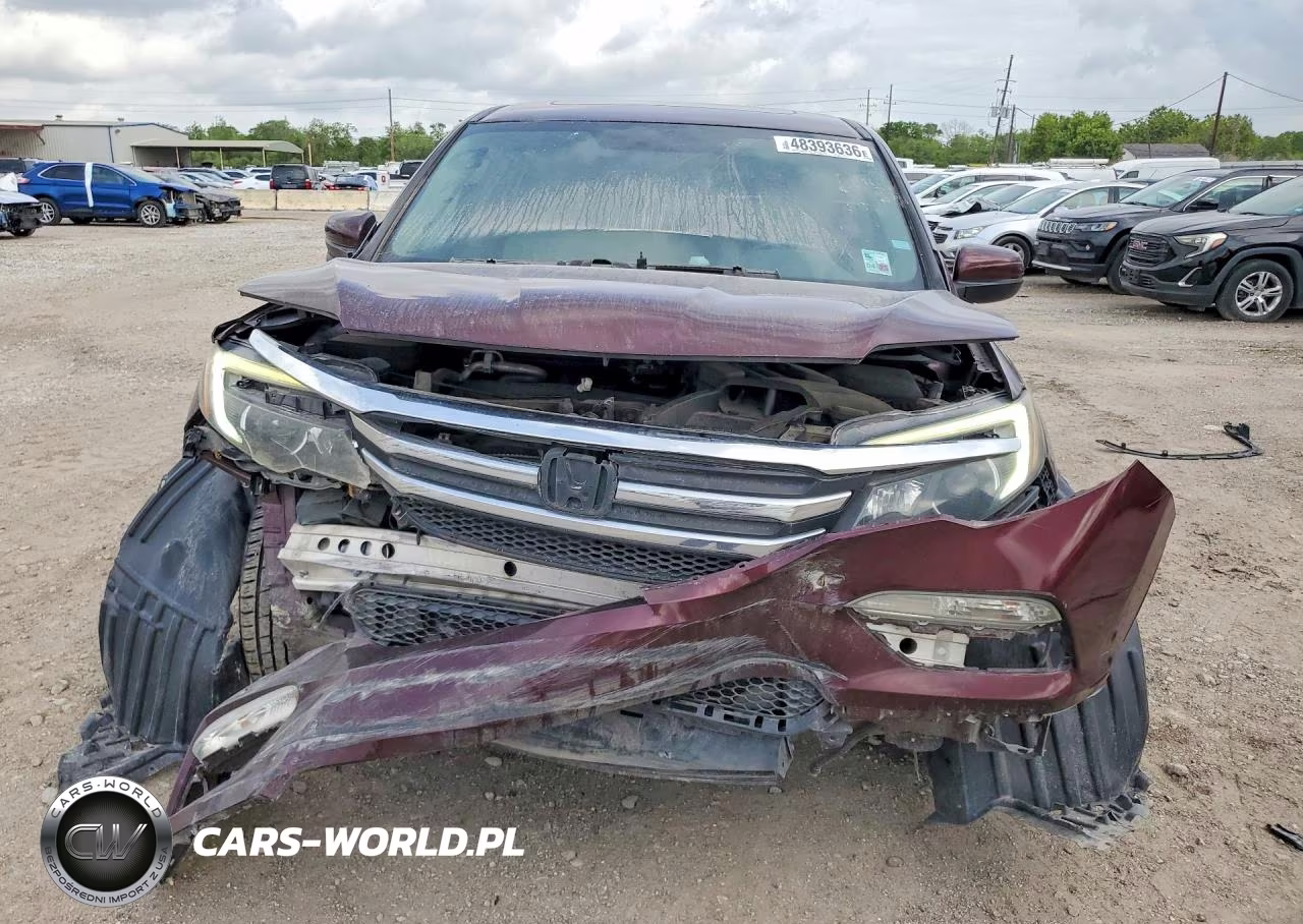 2017 Honda Pilot Exl VIN:5FNYF5H55HB037265 - 5
