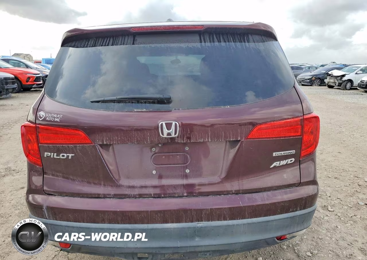 2017 Honda Pilot Exl VIN:5FNYF5H55HB037265 - 6