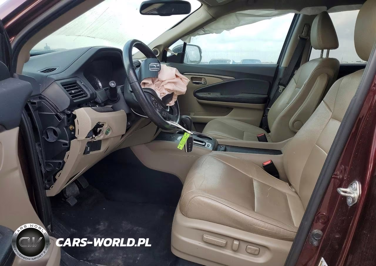 2017 Honda Pilot Exl VIN:5FNYF5H55HB037265 - 7
