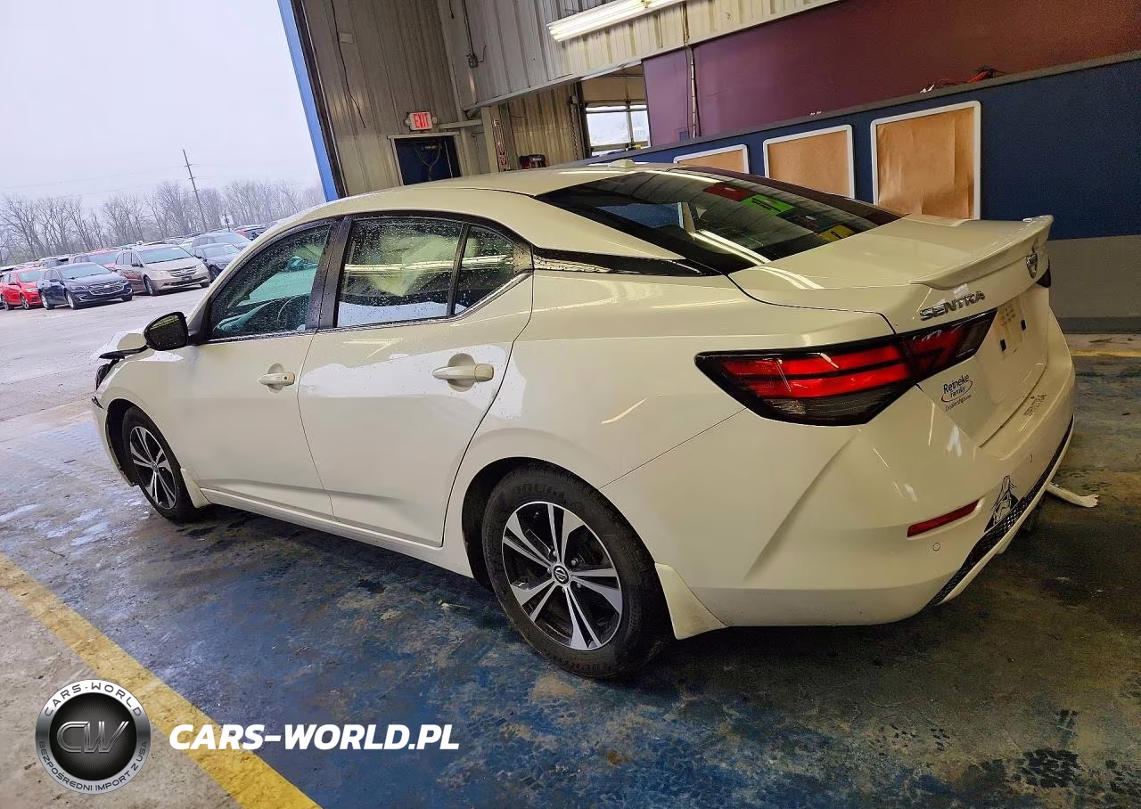 2020 Nissan Sentra Sv VIN:3N1AB8CVXLY271150 - 2