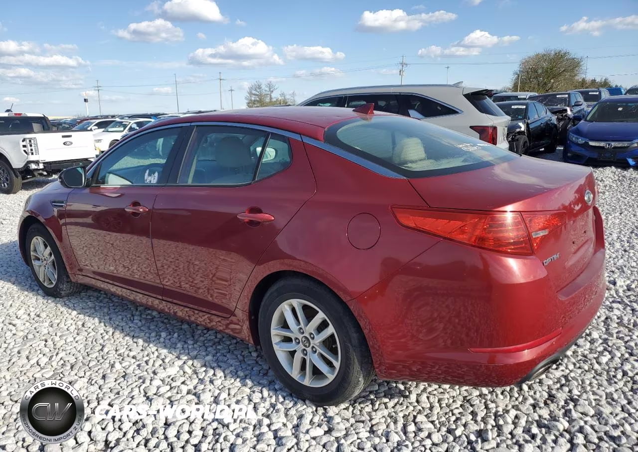 2011 Kia Optima Lx VIN:KNAGM4A77B5071396 - 2