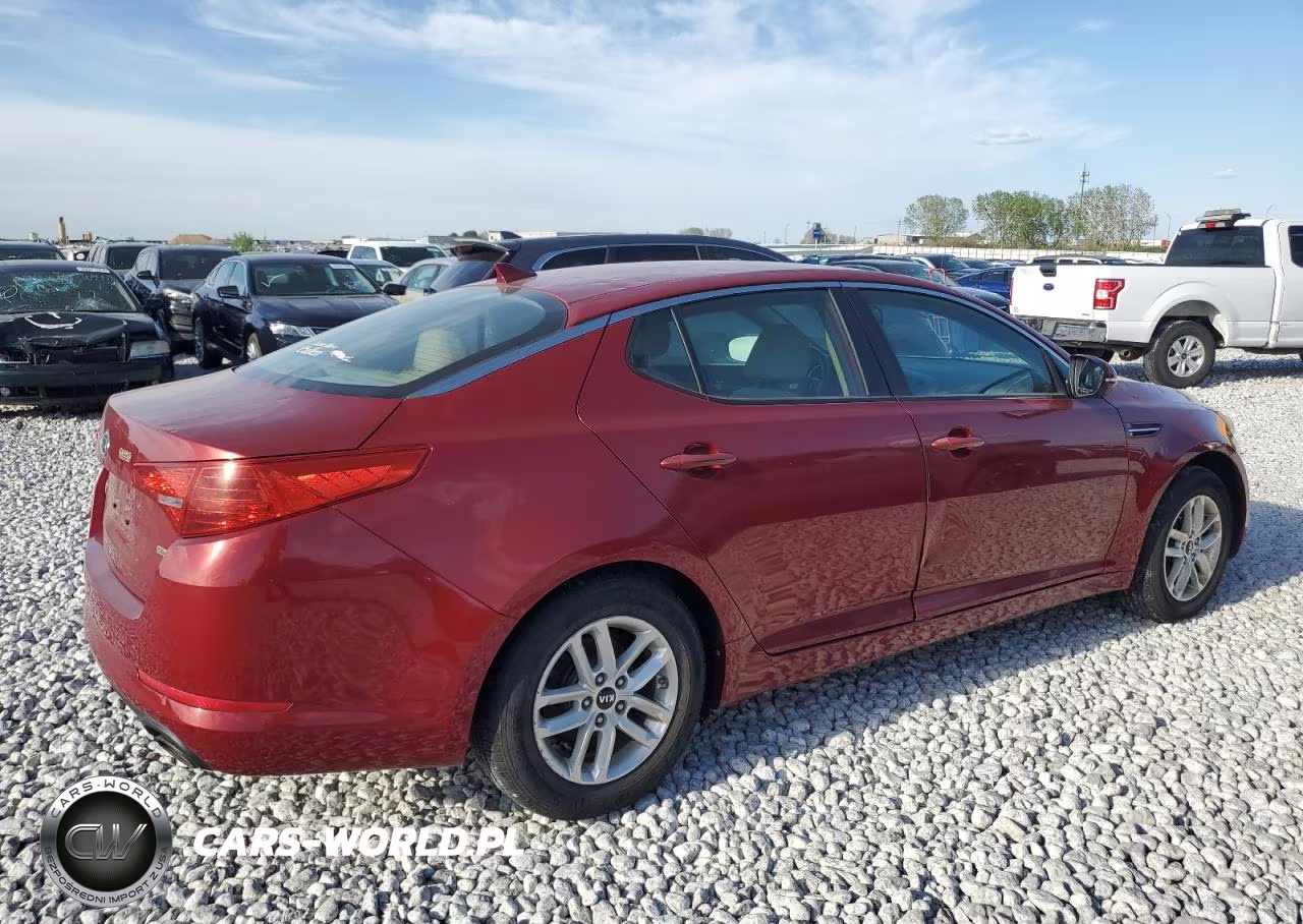 2011 Kia Optima Lx VIN:KNAGM4A77B5071396 - 3