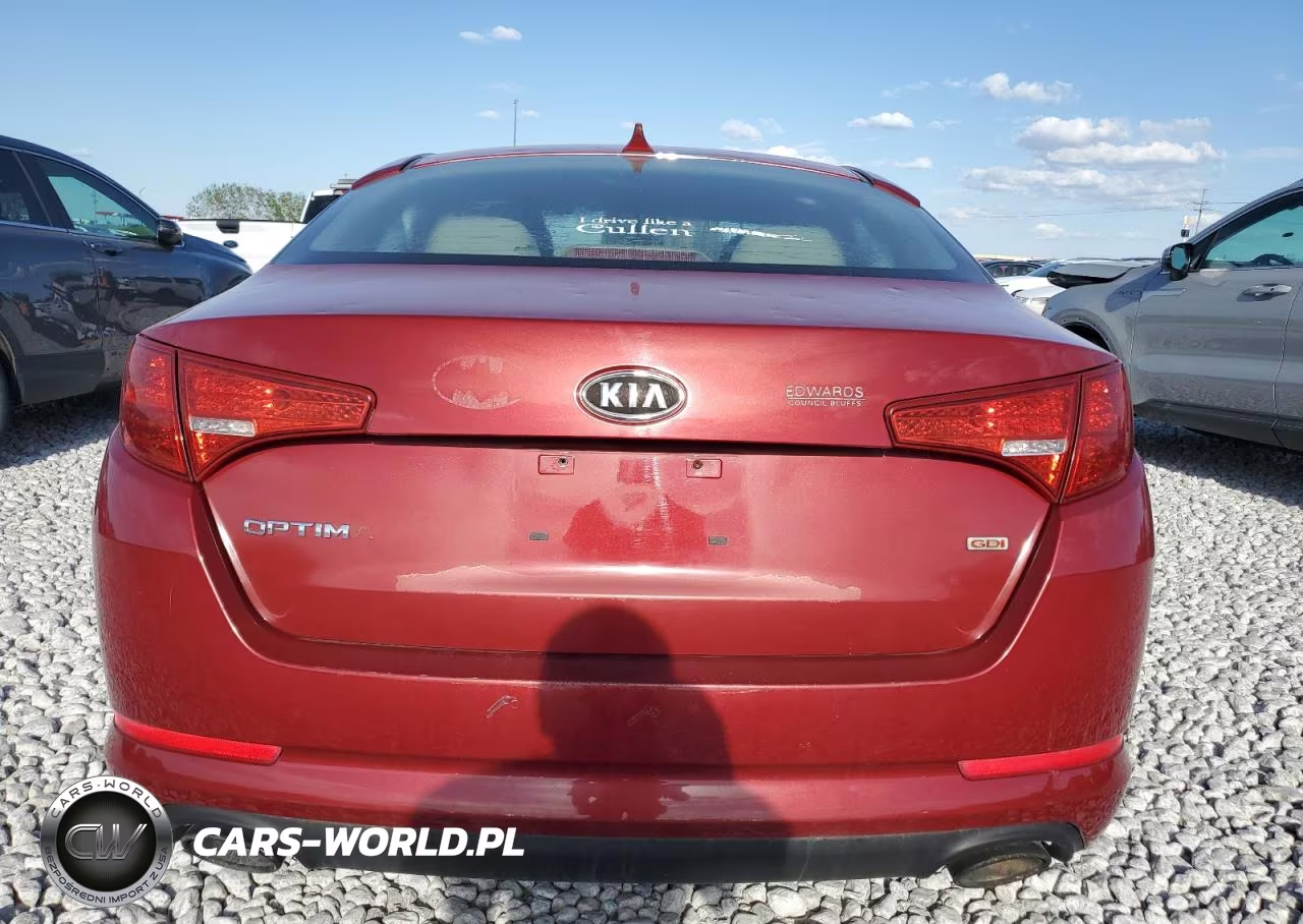 2011 Kia Optima Lx VIN:KNAGM4A77B5071396 - 6