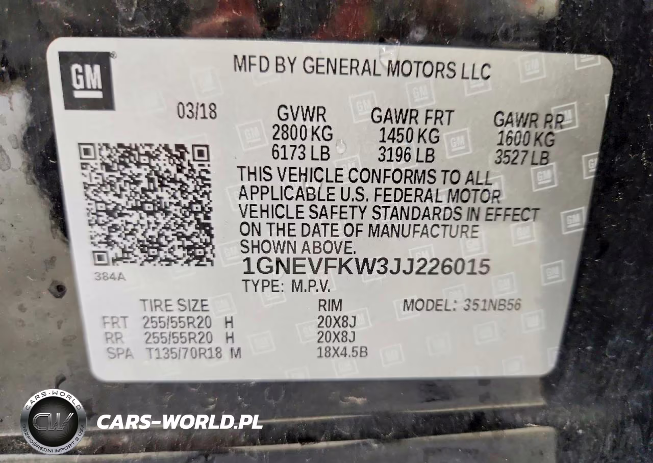 2018 Chevrolet Traverse Ls VIN:1GNEVFKW3JJ226015 - 14