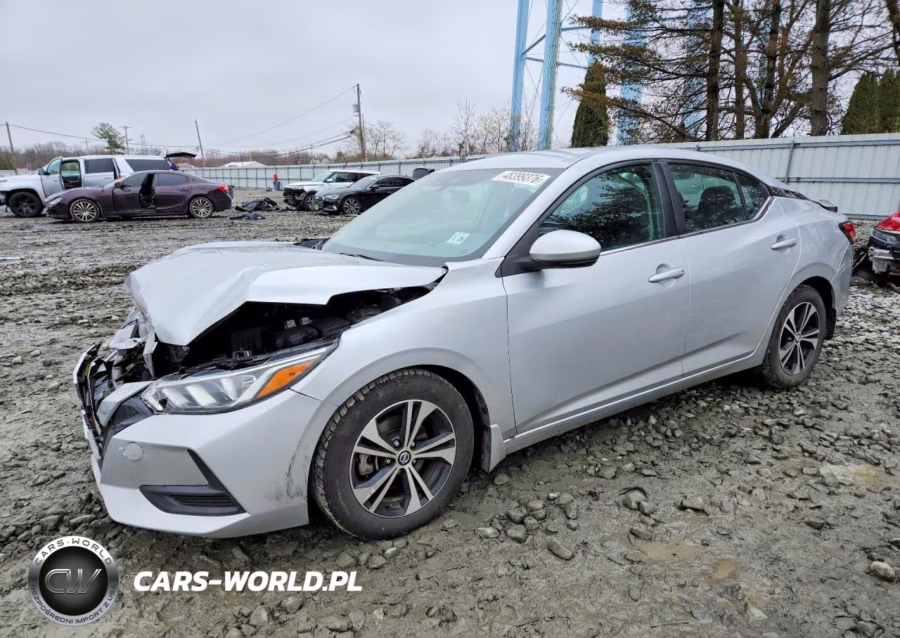 2020 Nissan Sentra Sv VIN:3N1AB8CV1LY287317 - 1